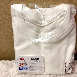 Hello Kitty x Milkis Limited Edition Shirt Brand New